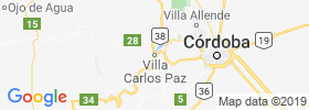 Villa Carlos Paz map